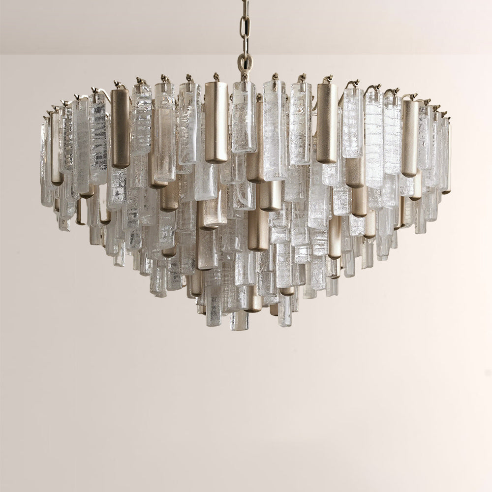 Nova Crystal Prism Round Chandelier