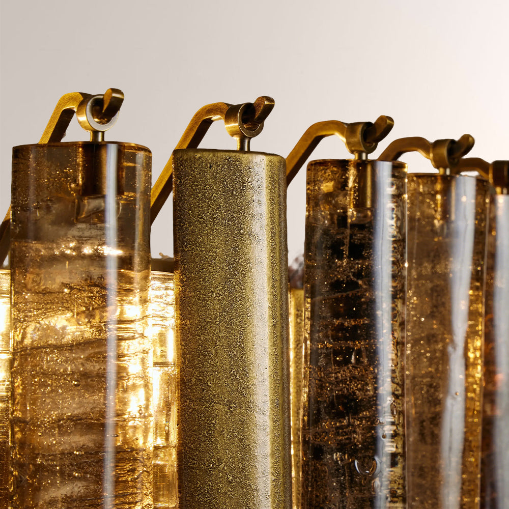 Nova Crystal Prism Round Chandelier