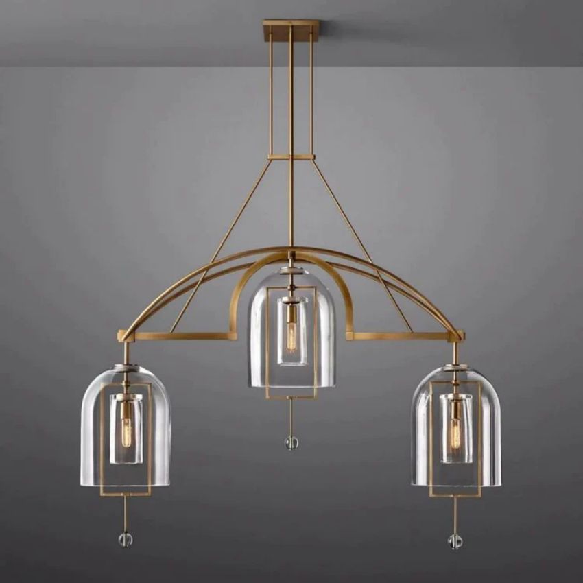 Ondel Linear Chandelier 61"