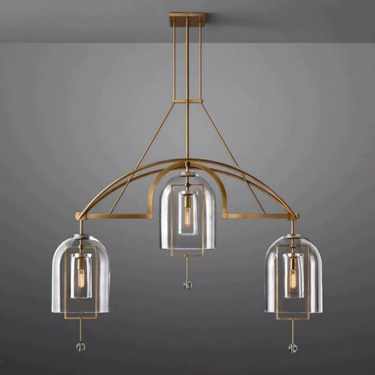 Ondel Linear Chandelier 61"