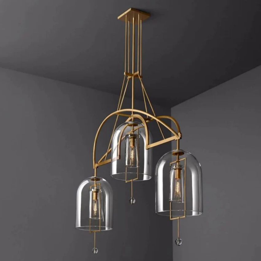 Ondel Linear Chandelier 61"