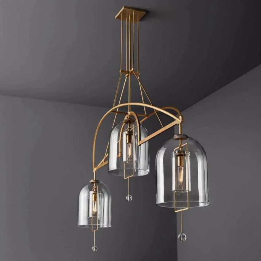 Ondel Round Chandelier 61"