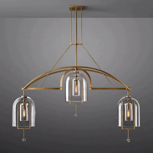 Ondel Linear Chandelier 73"