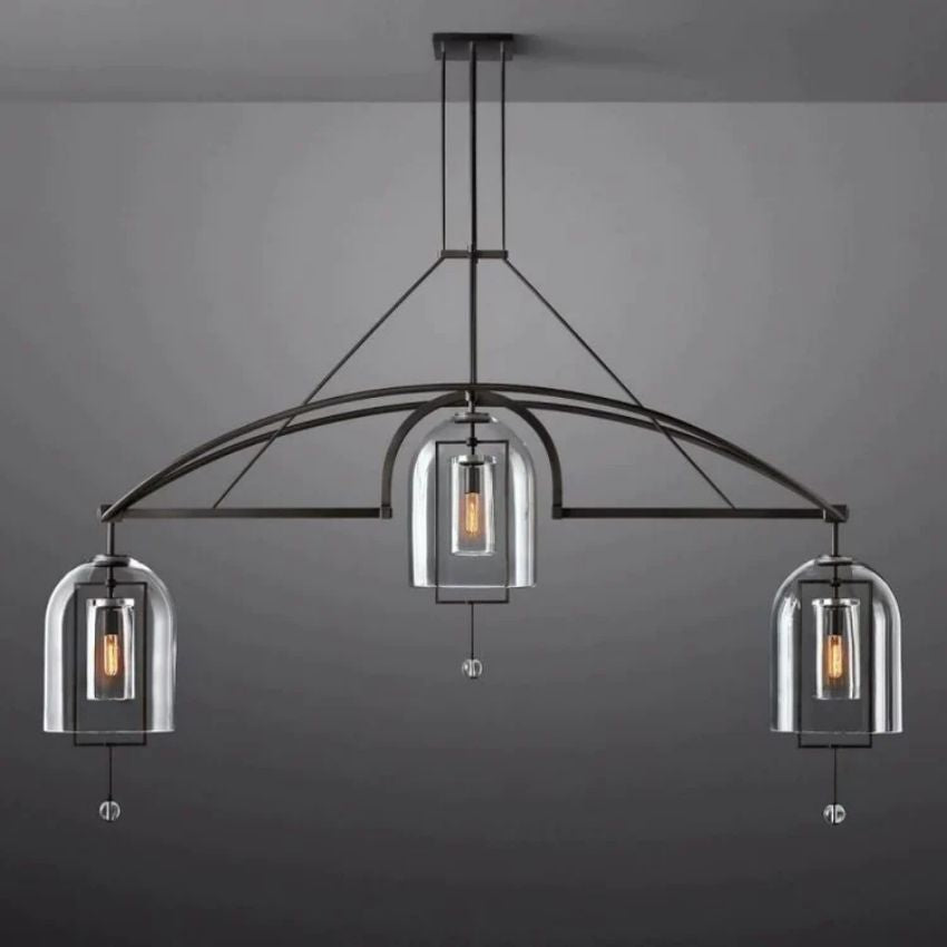 Ondel Linear Chandelier 85"