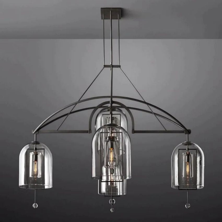 Ondel Round Chandelier 73"