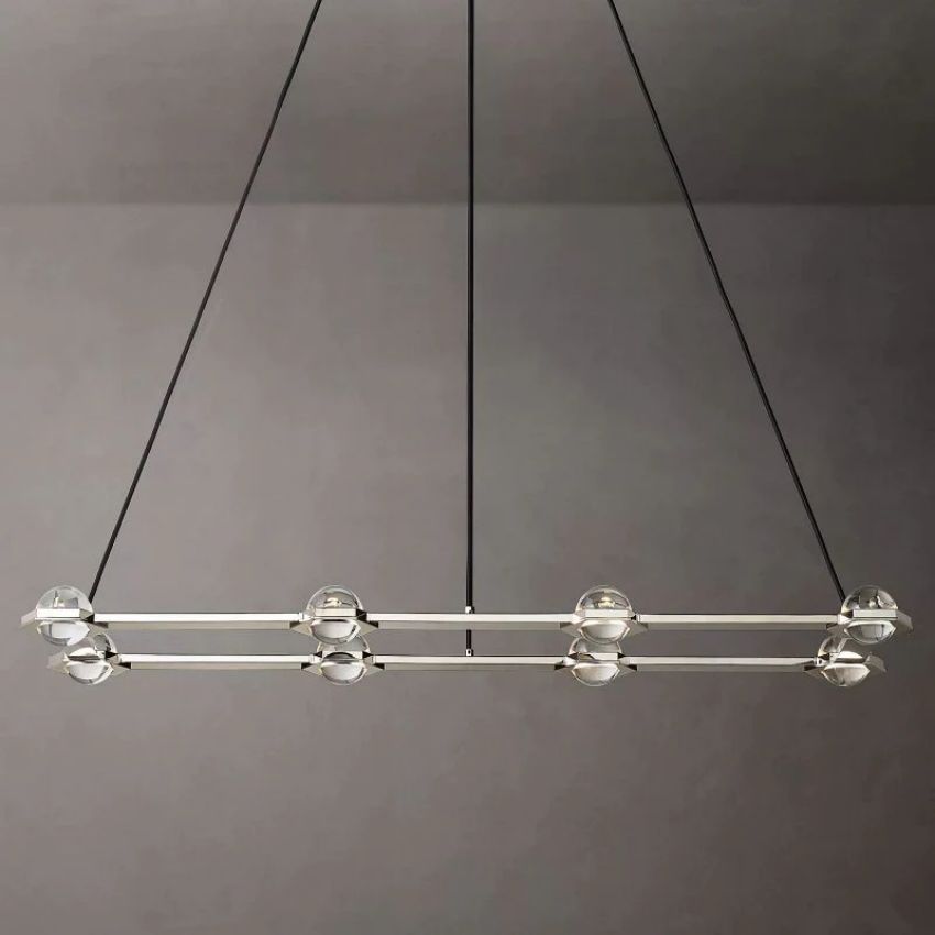 Newton Rectangular Chandelier 54"