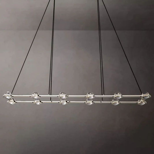 Newton Rectangular Chandelier 72"