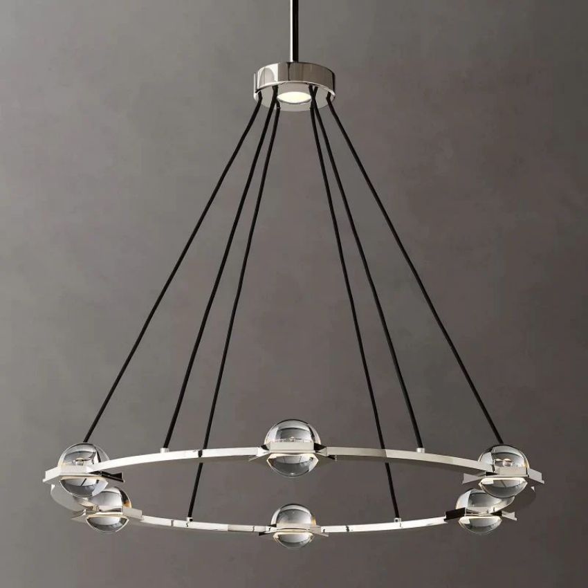 Newton Round Chandelier 36"