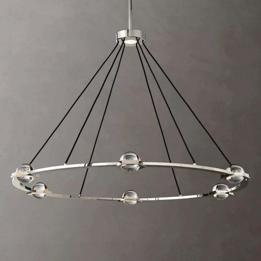 Newton Round Chandelier 48"