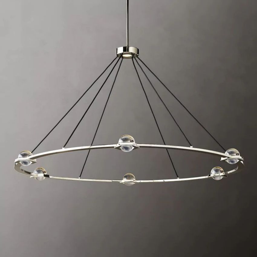 Newton Round Chandelier 60"