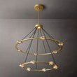 Newton Two-Tier Round Chandelier 48"