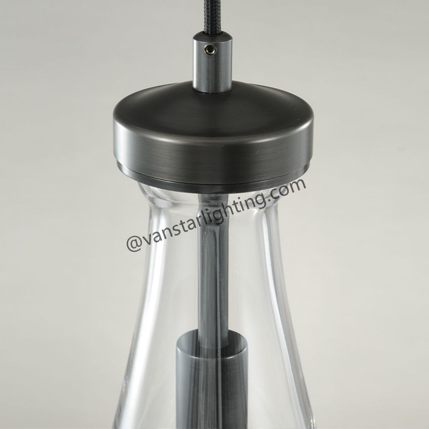Raindrops 3-Light Cord Round Chandelier