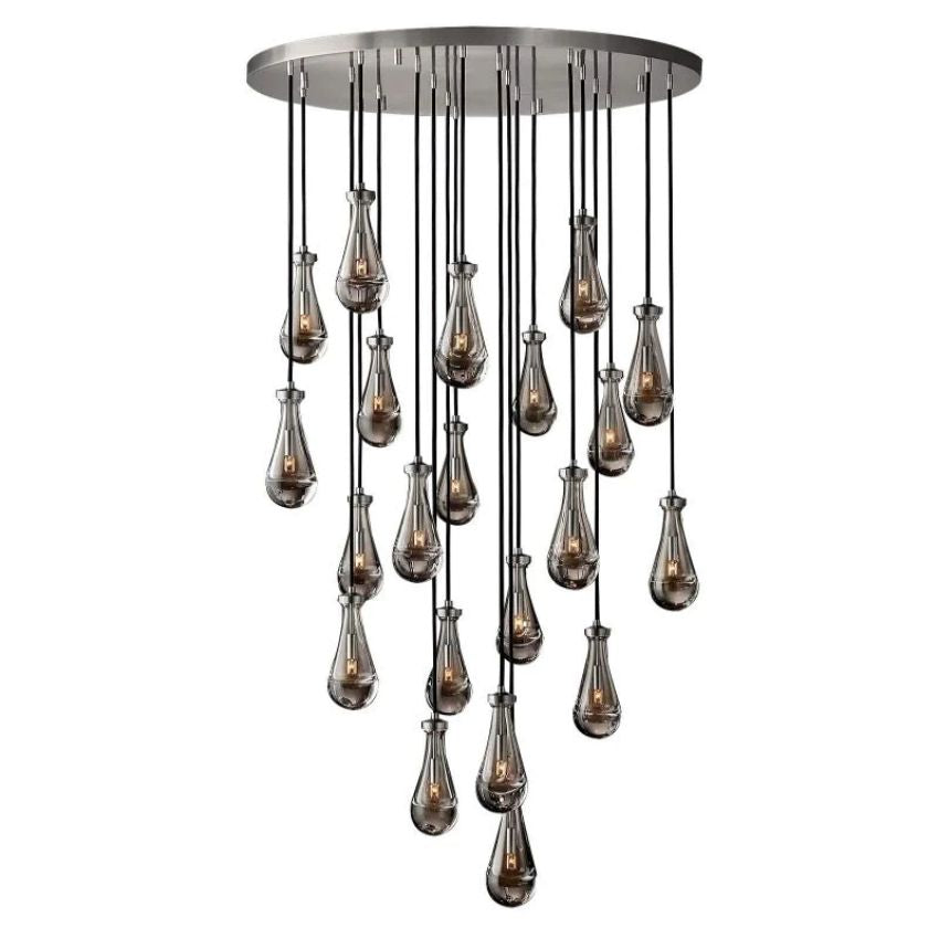 Raindrops Round Chandelier 47"