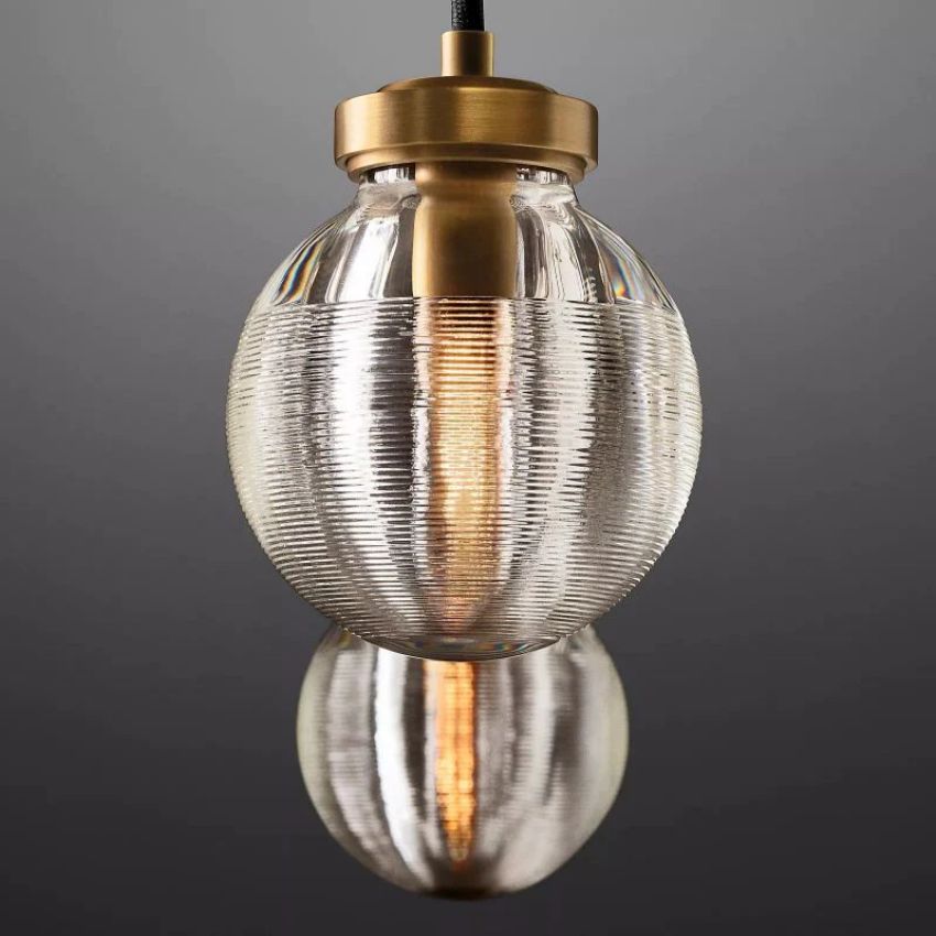 Alieen Pearl Ball Rectangular Chandelier 54”
