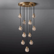 Alieen Pearl Ball Round Chandelier 22"