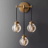 Alieen Pearl Ball 3-Light Wall Sconce