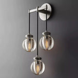 Alieen Pearl Ball 3-Light Wall Sconce