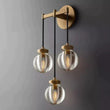 Alieen Pearl Ball 3-Light Wall Sconce