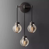 Alieen Pearl Ball 3-Light Wall Sconce