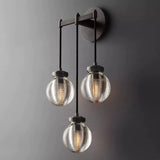 Alieen Pearl Ball 3-Light Wall Sconce