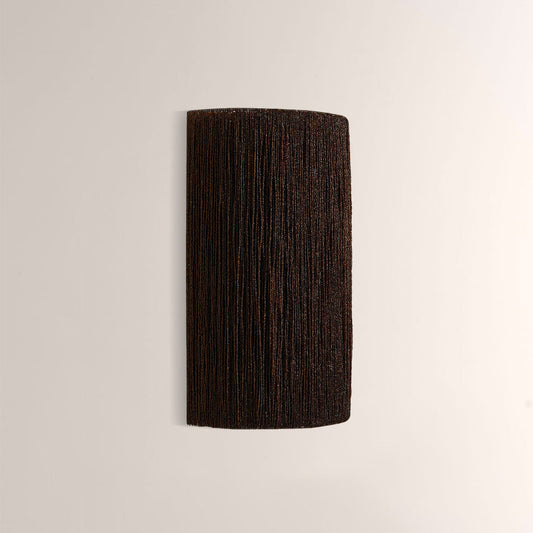 Rowan Jute Fringe Beaded Wall Sconce