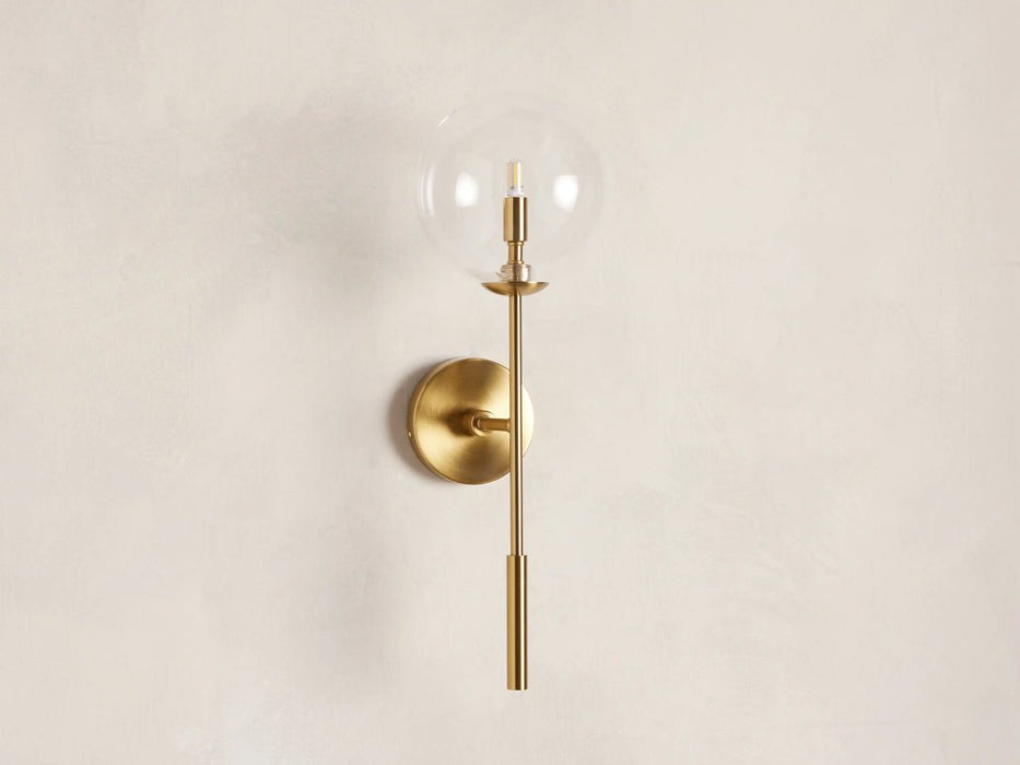 Sera Glass Globe Sconce