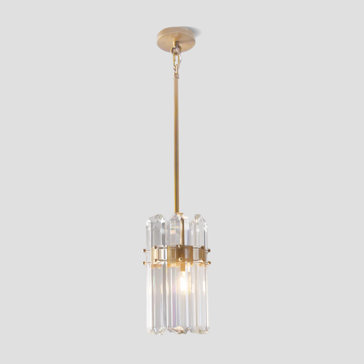 Cicely Crystal Single Pendant