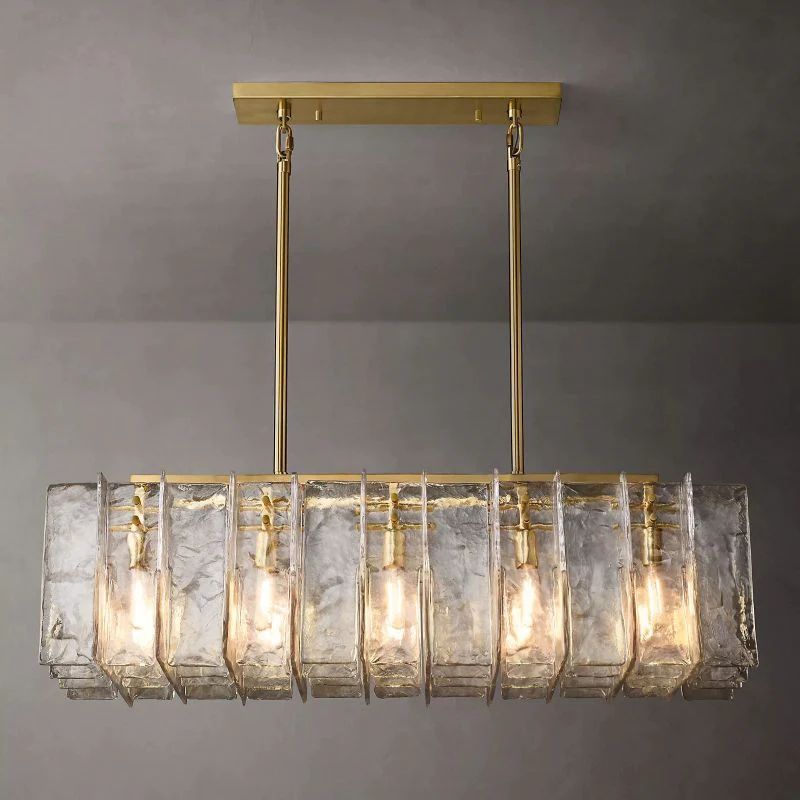 Saint Rectangular Chandelier 49"