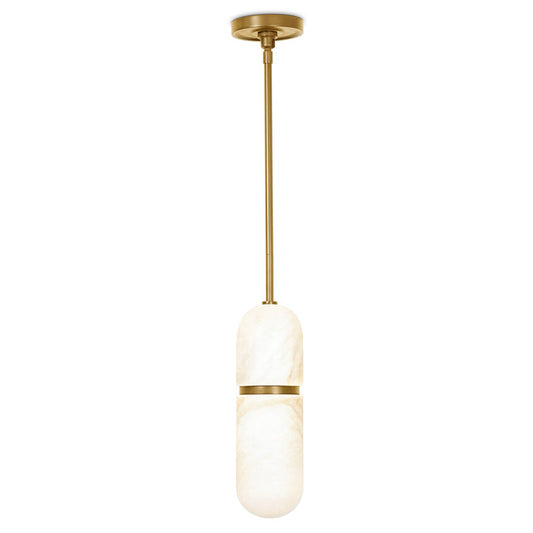 Salon Alabaster Pendant Light