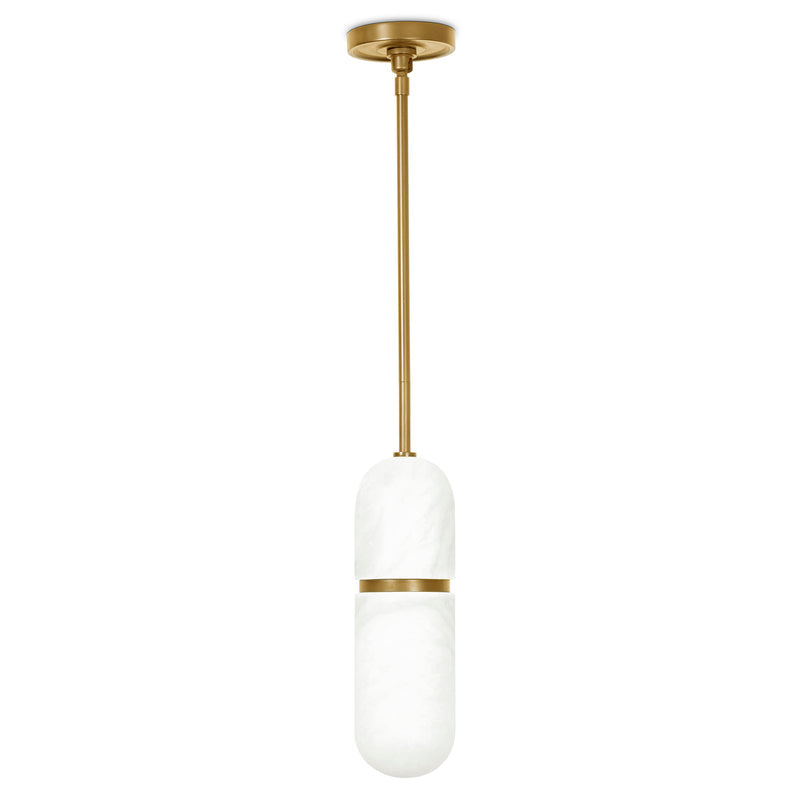 Salon Alabaster Pendant Light