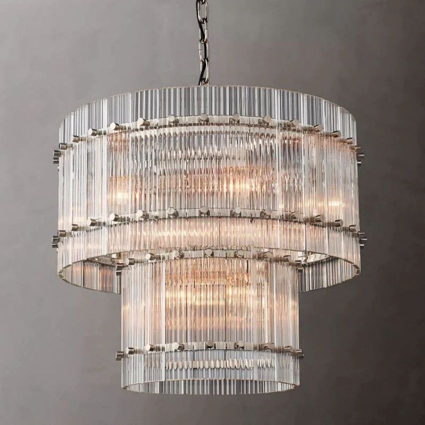 Sofil 2-Tier Round Chandelier 22"