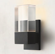 Senta Crystal Sconce 11”H