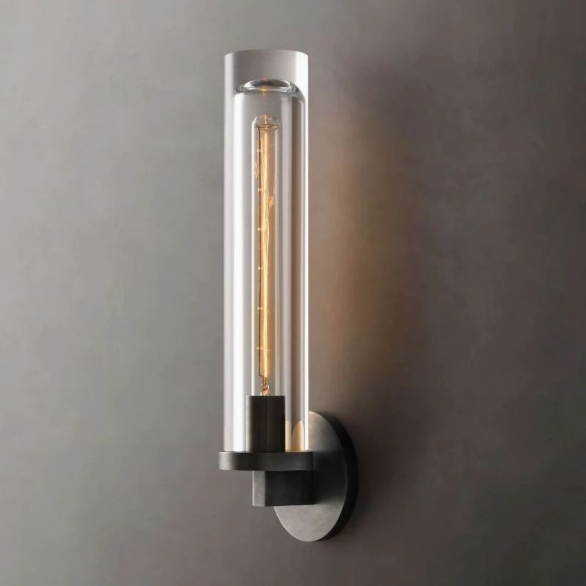 Savil Round Tube Sconce