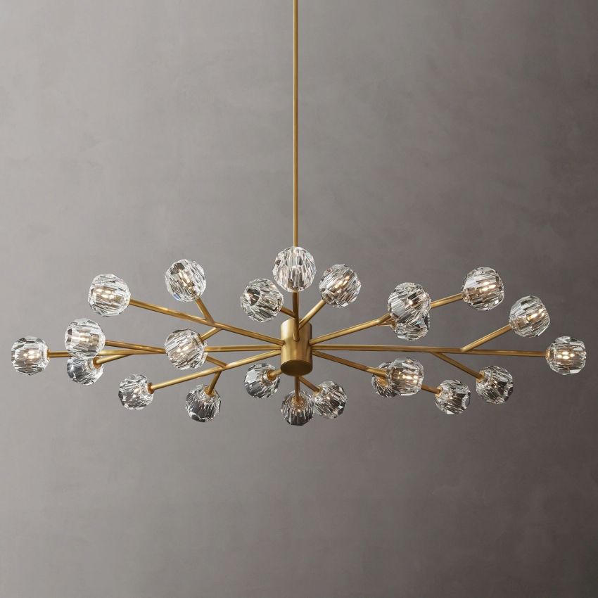 Seaver Oval Chandelier 72"