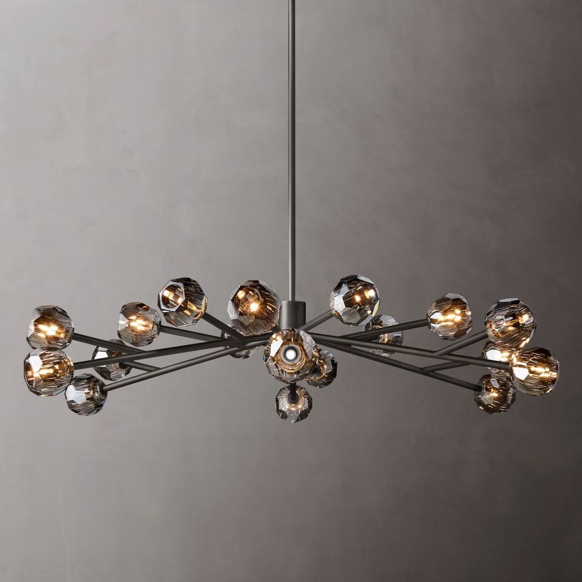 Seaver Round Chandelier 60"