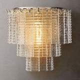 Siri Clear Glass Wall Sconce