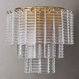 Siri Clear Glass Wall Sconce