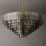 Siri Glass Round Chandelier 52”