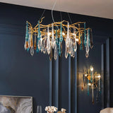 Teardrop Crystal Chandelier