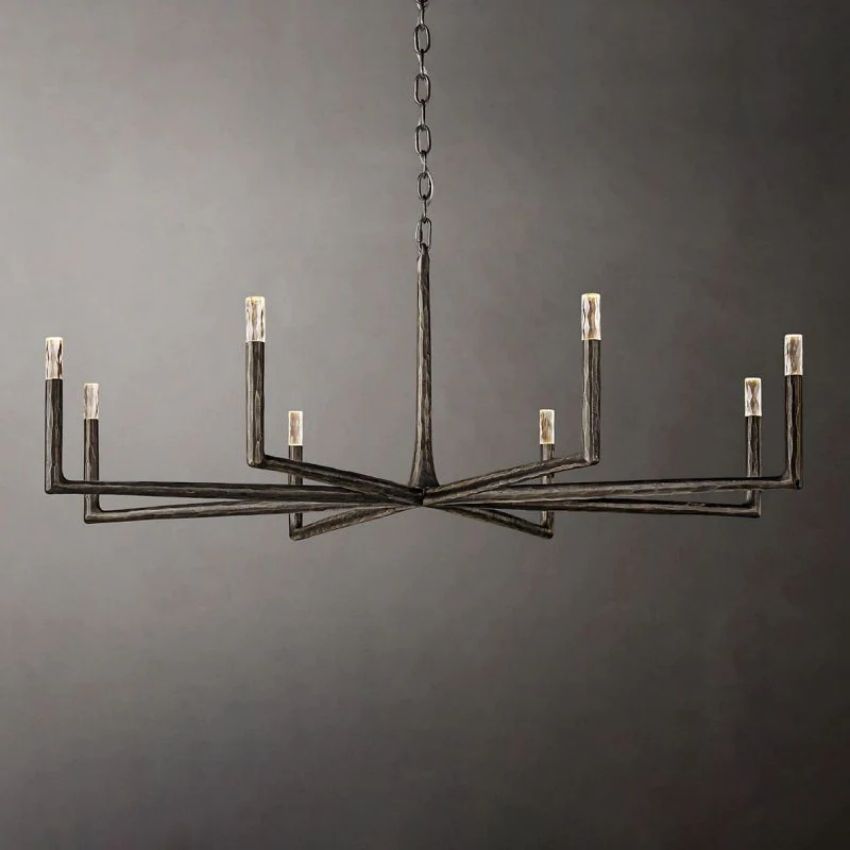 Thadeus Round Chandelier 60”,Art Deco Chandelier,Living Room Thaddeus Chandelier