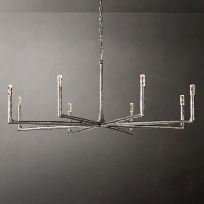 Thadeus Round Chandelier 60”,Art Deco Chandelier,Living Room Thaddeus Chandelier