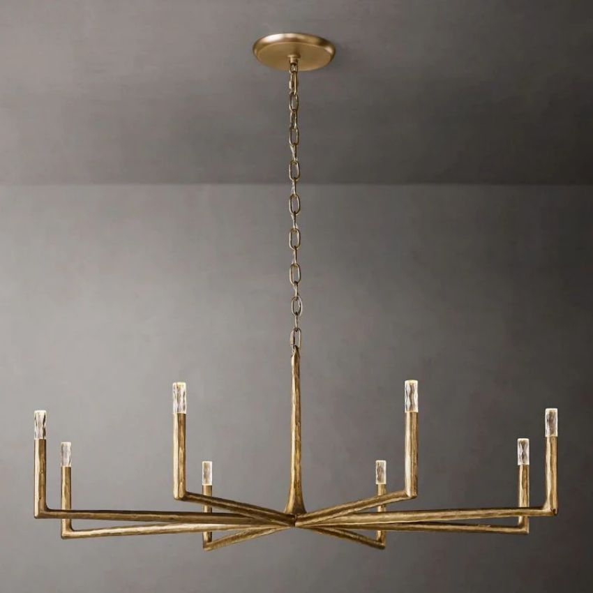 Thadeus Round Chandelier 60”,Art Deco Chandelier,Living Room Thaddeus Chandelier