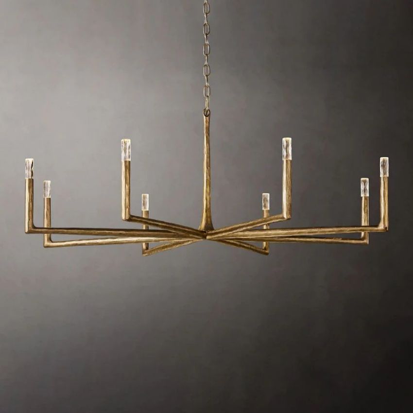 Thadeus Round Chandelier 60”,Art Deco Chandelier,Living Room Thaddeus Chandelier