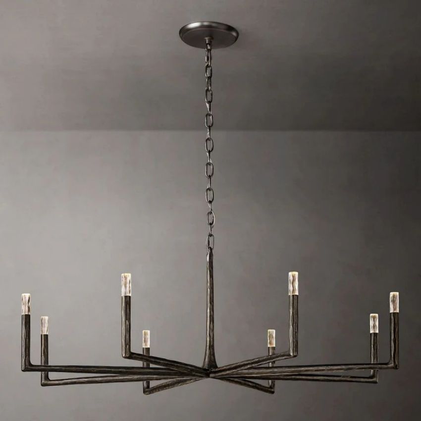 Thadeus Round Chandelier 60”,Art Deco Chandelier,Living Room Thaddeus Chandelier