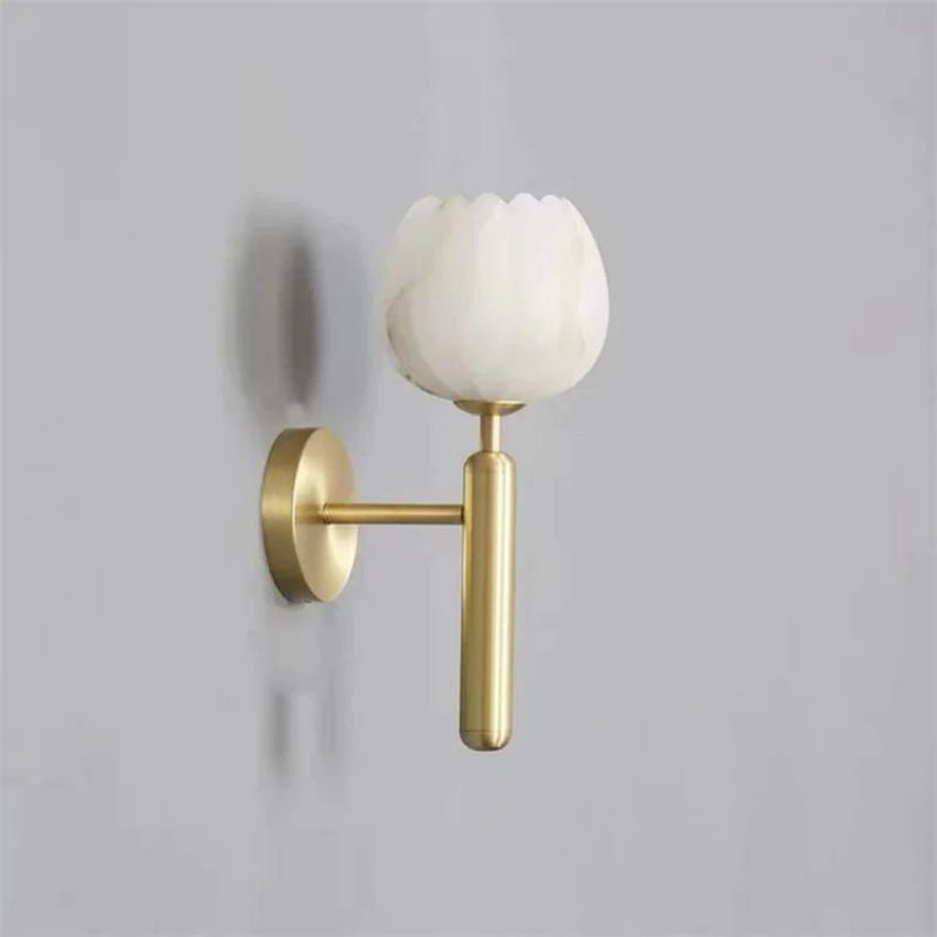 Alabaster Wall Sconce For Bedroom