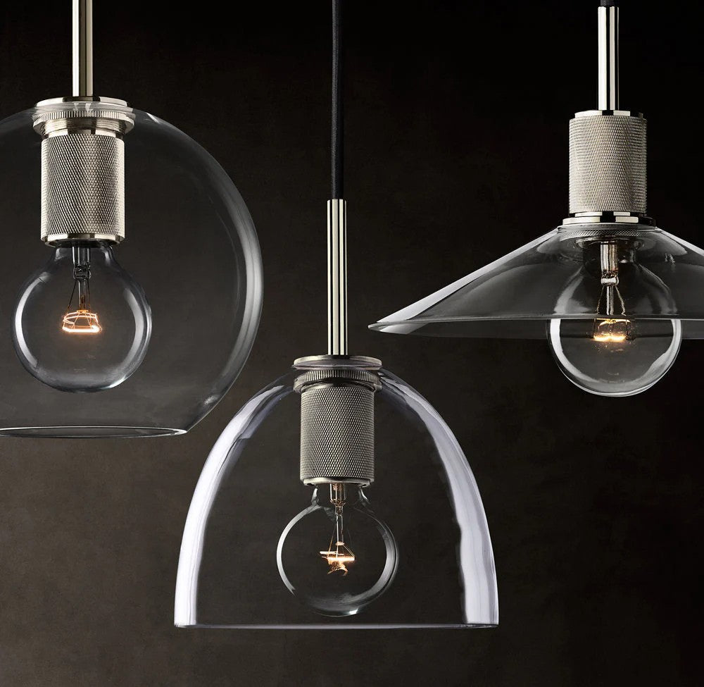 UTILITARRE CLOCHE SHADE PENDANT
