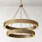 Vilary 2-Tier Round Chandelier 60"