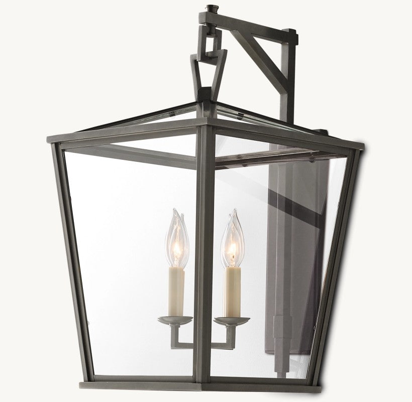 Vintage Openwork Outdoor Sconce 22"