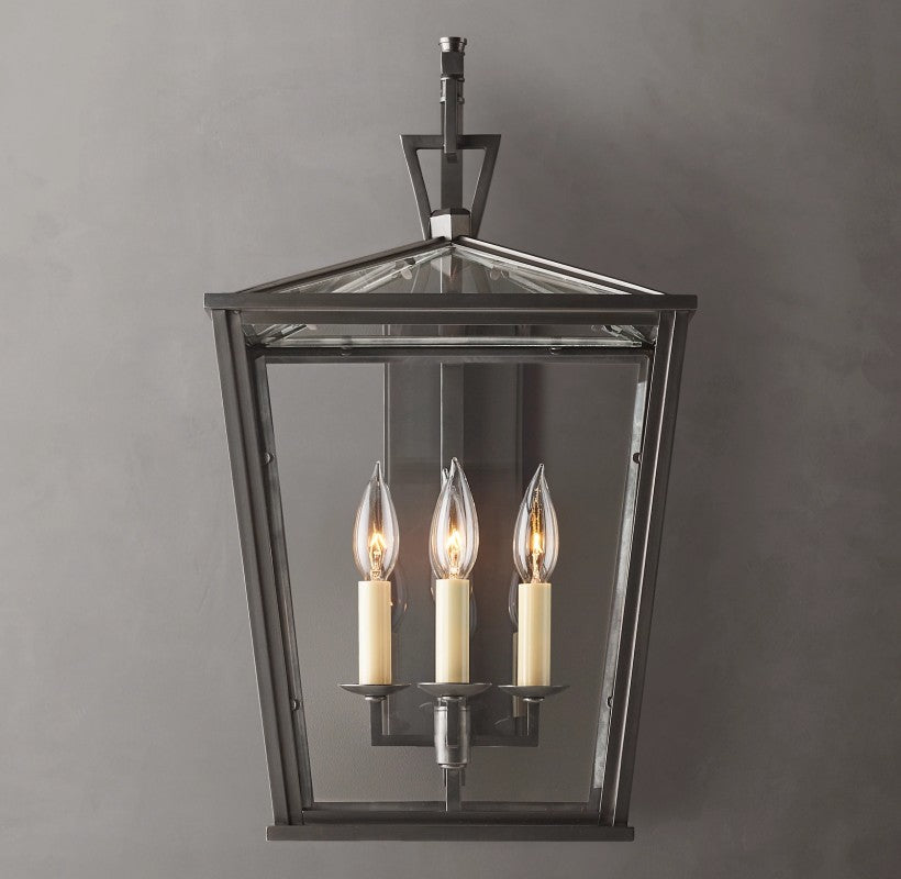 Vintage Openwork Outdoor Sconce 22"