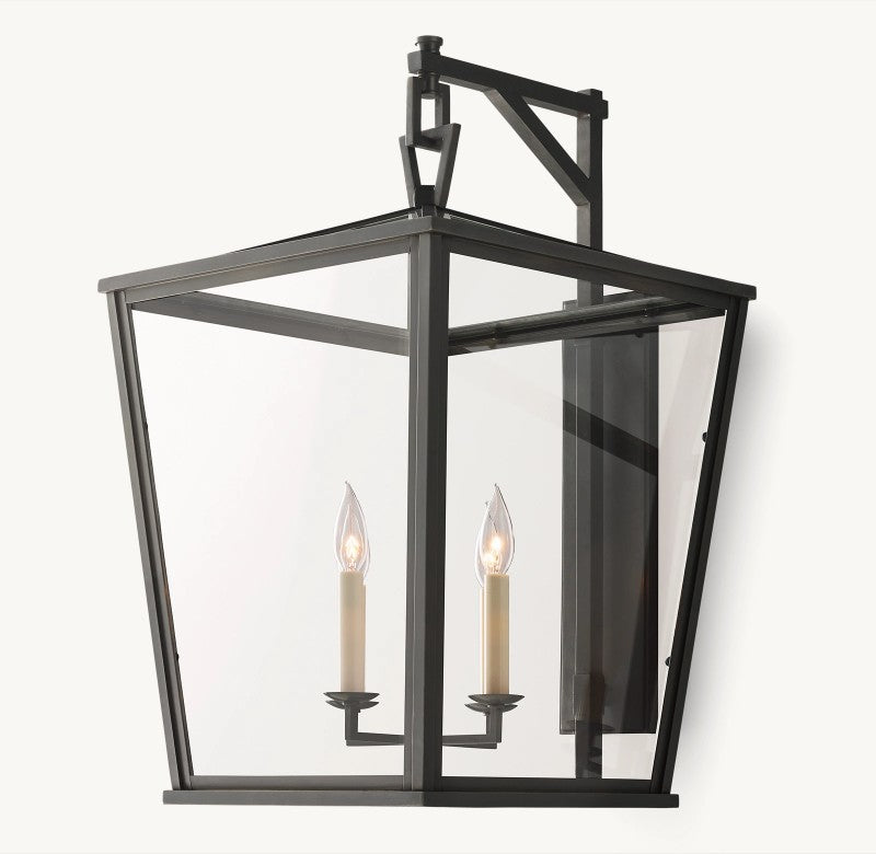 Vintage Openwork Outdoor Sconce 28"